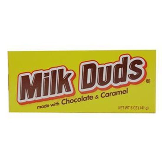 Picture of MILK DUDS CHOCOLATE AND CARAMEL THEATER BOX 5OZ