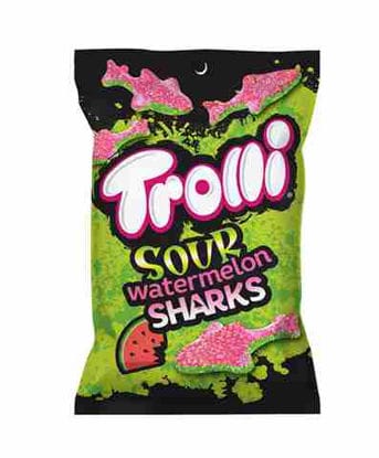 Picture of TROLLI SOUR WATERMELON SHARKS 4.25OZ