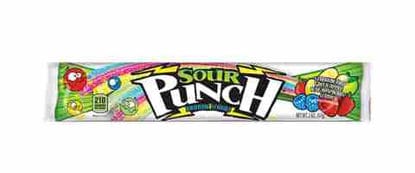 Picture of SOUR PUNCH STRAWS RAINBOW 2OZ 24CT