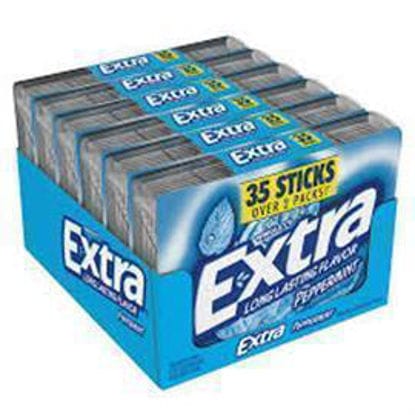 Picture of WRIGLEYS EXTRA GUM PEPPERMINT 35 STICKS 6CT