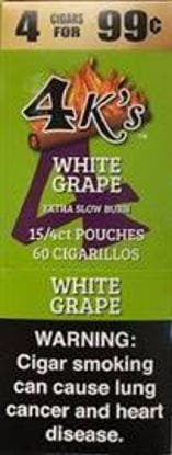 Picture of 4KINGS WHITE GRAPE 4 FOR 99C 15CT 4PK