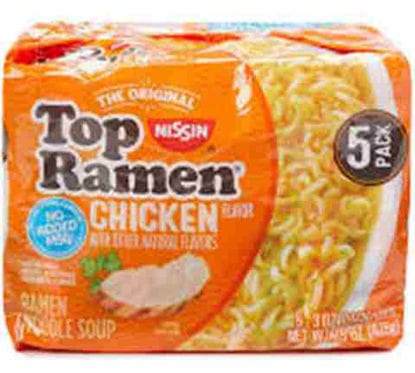 Picture of NISSIN TOP RAMEN CHICKEN NOODLE 3OZ 24CT
