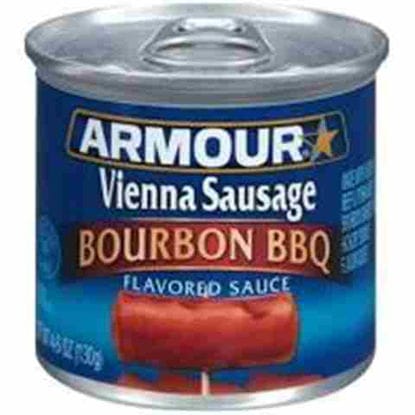 Picture of ARMOUR VIENNA SAUSAGE BOURBON BBQ CAN 4.6OZ