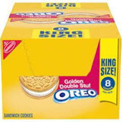 Picture of OREO GOLDEN DOUBLE STUFF KING SIZE 8CT