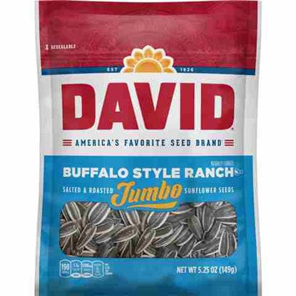 Picture of DAVID SUNFLOWER SEEDS JUMBO RANCH 5.25OZ