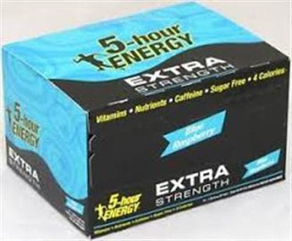 Picture of 5 HOUR ENERGY EXTRA STRENGTH BLUE RASPBERRY 12CT