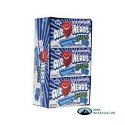 Picture of AIR HEADS GUM BLUE RASPBERRY 1.19OZ 12CT