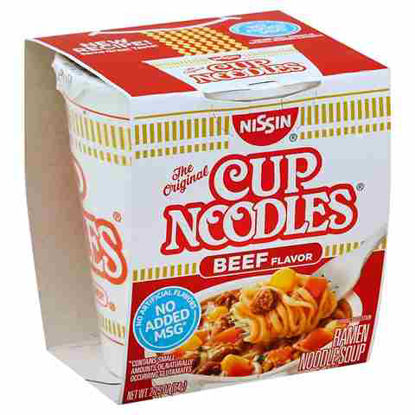 Picture of NISSIN CUP NOODLES BEEF 2.25OZ 12CT