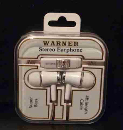 Picture of WARNER STEREO EARPHONES 4FT