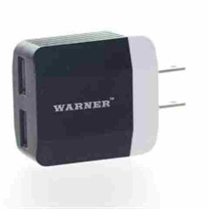 Picture of WARNER WALL CHARGER CAR SHAPE 2 USB