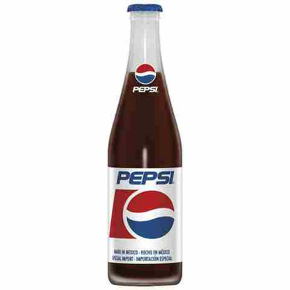 Picture of PEPSI MEXICAN GLASS BOTTLE 355ML 24CT