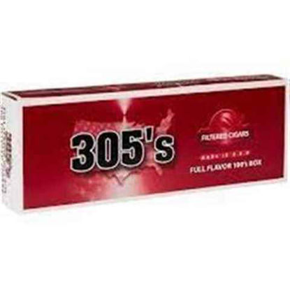 Picture of 305s FULL FLAVOR FILTER CIGAR 100s BOX 10CT 20PK