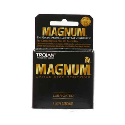 Picture of TROJAN MAGNUM LUBRICATED 3PK 6CT
