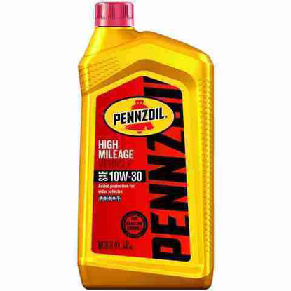 Picture of PENNZOIL HIGH MILEAGE 10W30 1QT 6CT