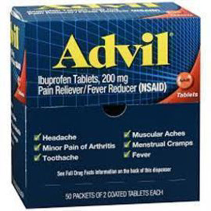 Picture of ADVIL REGULAR 2PK 50CT