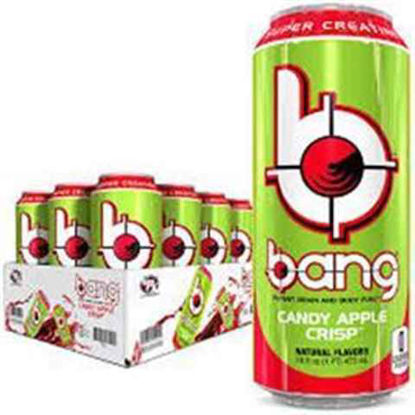Picture of BANG ENERGY DRINK CANDY APPLE CRISP 16OZ 12CT