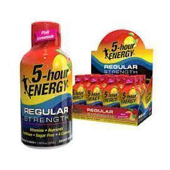 Picture of 5 HOUR ENERGY REGULAR STRENGTH PINK LEMONADE 12CT