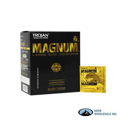 Picture of TROJAN MAGNUM LARGE SINGLE 48CT