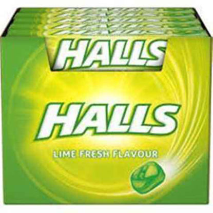 Picture of HALLS COUGH DROPS LIME FRESH 20CT