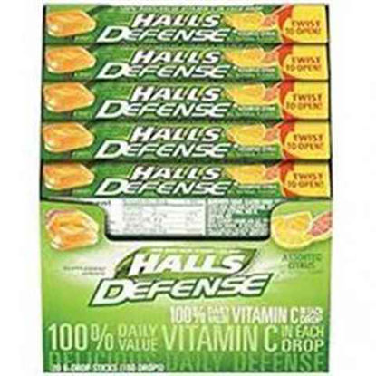 Picture of HALLS COUGH DROPS DEFENSE 20CT