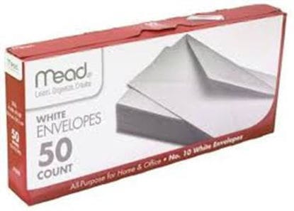 Picture of ENVELOPES WHITE 50CT