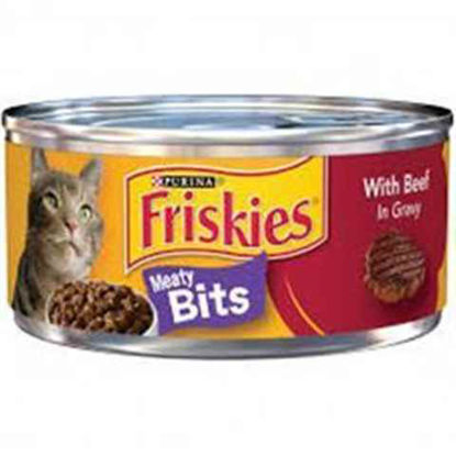 Picture of FRISKIES MEATY BITS WITH BEEF CAN 5.5OZ