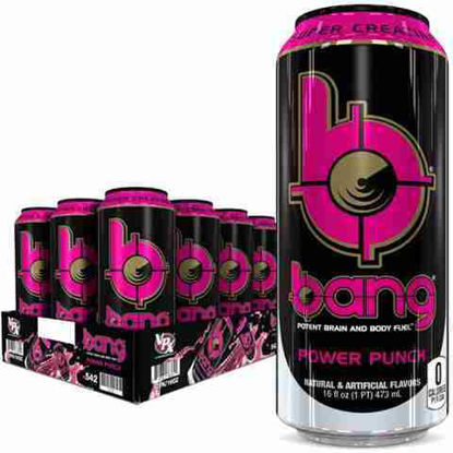 Picture of BANG ENERGY DRINK POWER PUNCH 16OZ 12CT