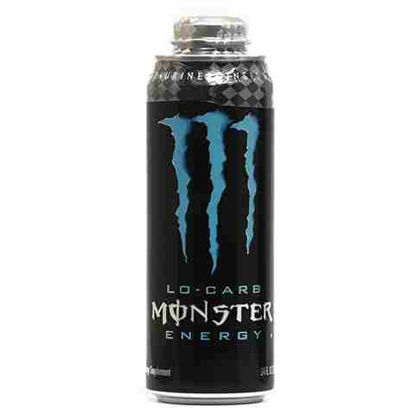 Picture of MONSTER MEGA BLU LO CARB 24OZ 12CT