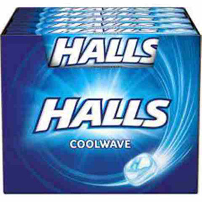 Picture of HALLS COUGH DROPS COOLWAVE 20CT