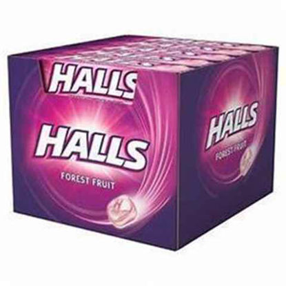 Picture of HALLS COUGH DROPS FOREST FRUIT 20CT