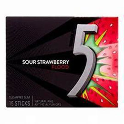 Picture of 5 GUM STRAWBERRY FLOOD 10CT