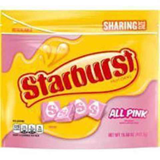 Picture of STARBURST ALL PINK KING SIZE 3.45OZ 24CT