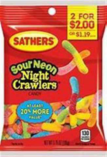 Picture of SATHERS NIGHT CRAWLERS 2 FOR 2 12CT