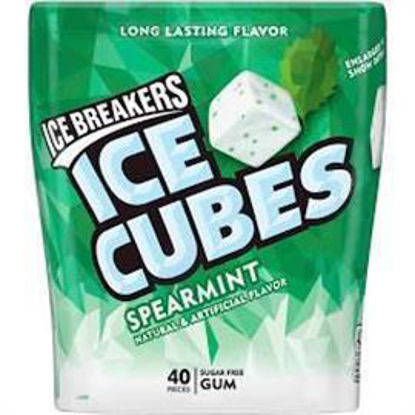 Picture of ICE BREAKERS ICE CUBES SPEARMINT BOTTLE 4CT