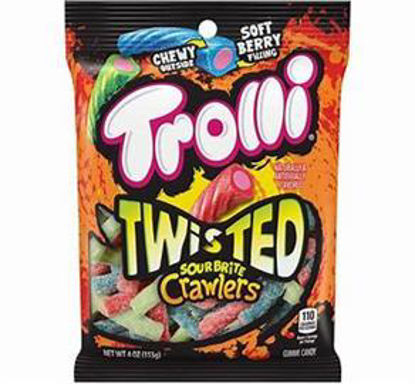 Picture of TROLLI SOUR BRITE CRAWLERS TWISTED 4OZ