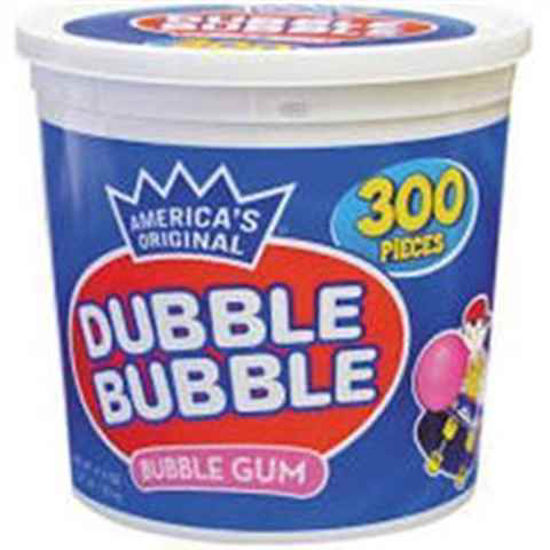 Picture of DUBBLE BUBBLE ORIGINAL ASST TWIST TUB 300CT