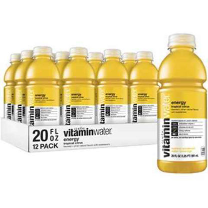 Picture of VITAMIN WATER ENERGY TROPICAL CITRUS 20OZ 12CT