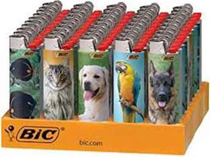 Picture of BIC LIGHTERS BIG ANIMAL LOVER 50CT
