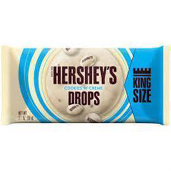 Picture of HERSHEYS COOKIES N CREME DROPS KING SIZE 18CT