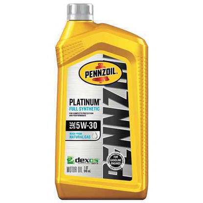 Picture of PENNZOIL PLATINUM FULL SYNTHETIC 5W30 1QT 6CT