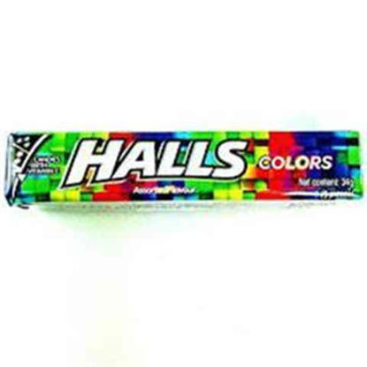 Picture of HALLS COUGH DROPS COLORS FRUIT MIX 20CT