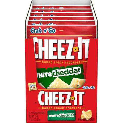 Picture of CHEEZ IT WHITE CHEDDAR 3OZ 6CT