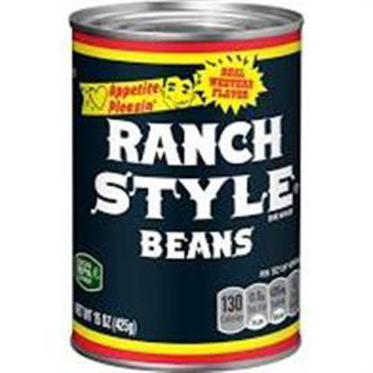 Picture of RANCH STYLE BEANS REAL WESTERN FLAVOR  15OZ