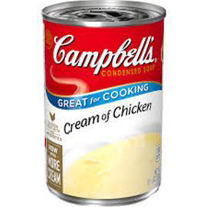 Picture of CAMPBELLS CONDENSED SOUP CREAM OF CHICKEN 10.5OZ
