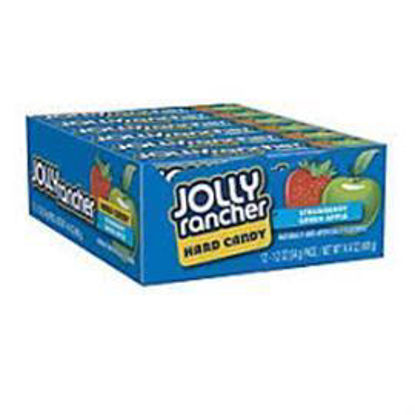 Picture of JOLLY RANCHER HARD CANDY STRAWBERRY GREEN APPLE 1OZ 12CT