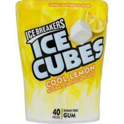 Picture of ICE BREAKERS ICE CUBES COOL LEMON 3.24OZ 6CT