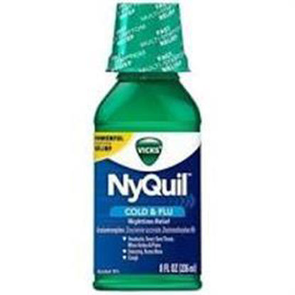 Picture of VICKS NYQUIL COLD N FLU CHERRY 8OZ