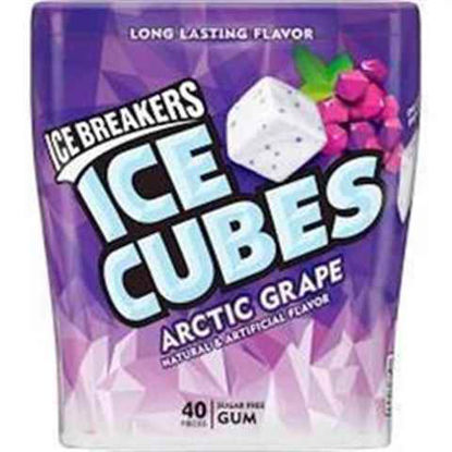 Picture of ICE BREAKERS ICE CUBES ARCTIC GRAPE 3.24OZ 6CT