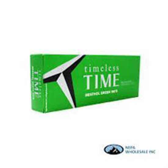 Picture of TIME MENTHOL GREEN 100s BOX