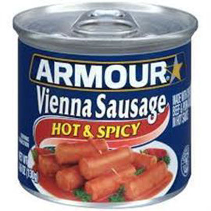 Picture of ARMOUR VIENNA SAUSAGE HOT N SPICY CAN 4.6OZ